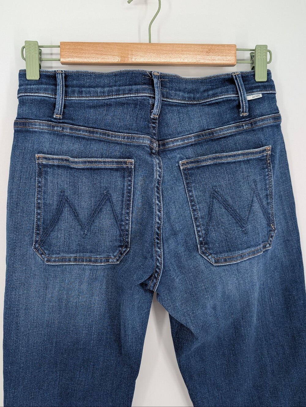 Mother The Patch Pocket Insider Flood Jeans in On Your Left Size 28 - Picture 8 of 12